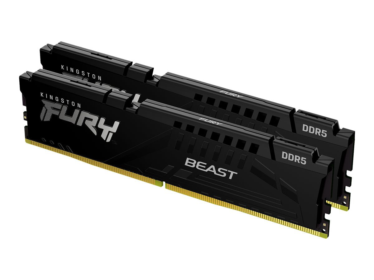 KINGSTON 16GB 5600MT/s DDR5 CL36 DIMM Kit of 2 FURY Beast Black EXPO - Vorderansicht