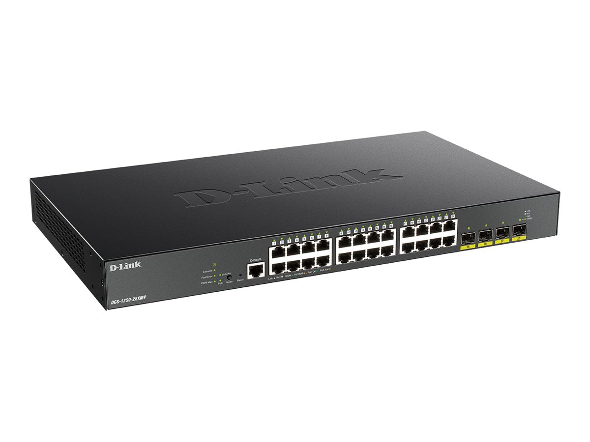 D-LINK DGS-1250-28XMP/E Detailansicht
