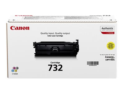 CANON 732-Y Toner gelb Detailansicht