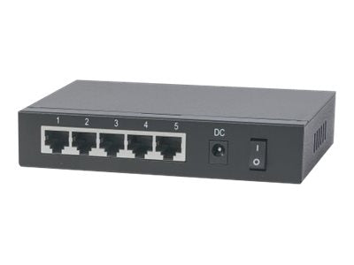 INTELLINET 5-Port PoE+ Gigabit Switch Detailansicht