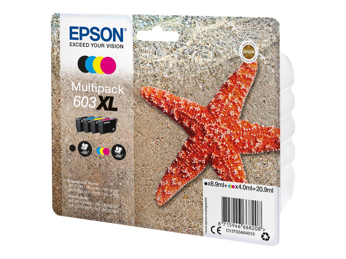 EPSON 1LB Multipack 4-colours 603XL Ink w/s - Vorderansicht
