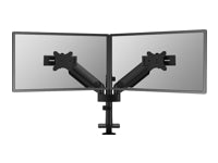 NEOMOUNTS Next One SL Desk Mount double display sliding VESA topfix clamp/grommet black