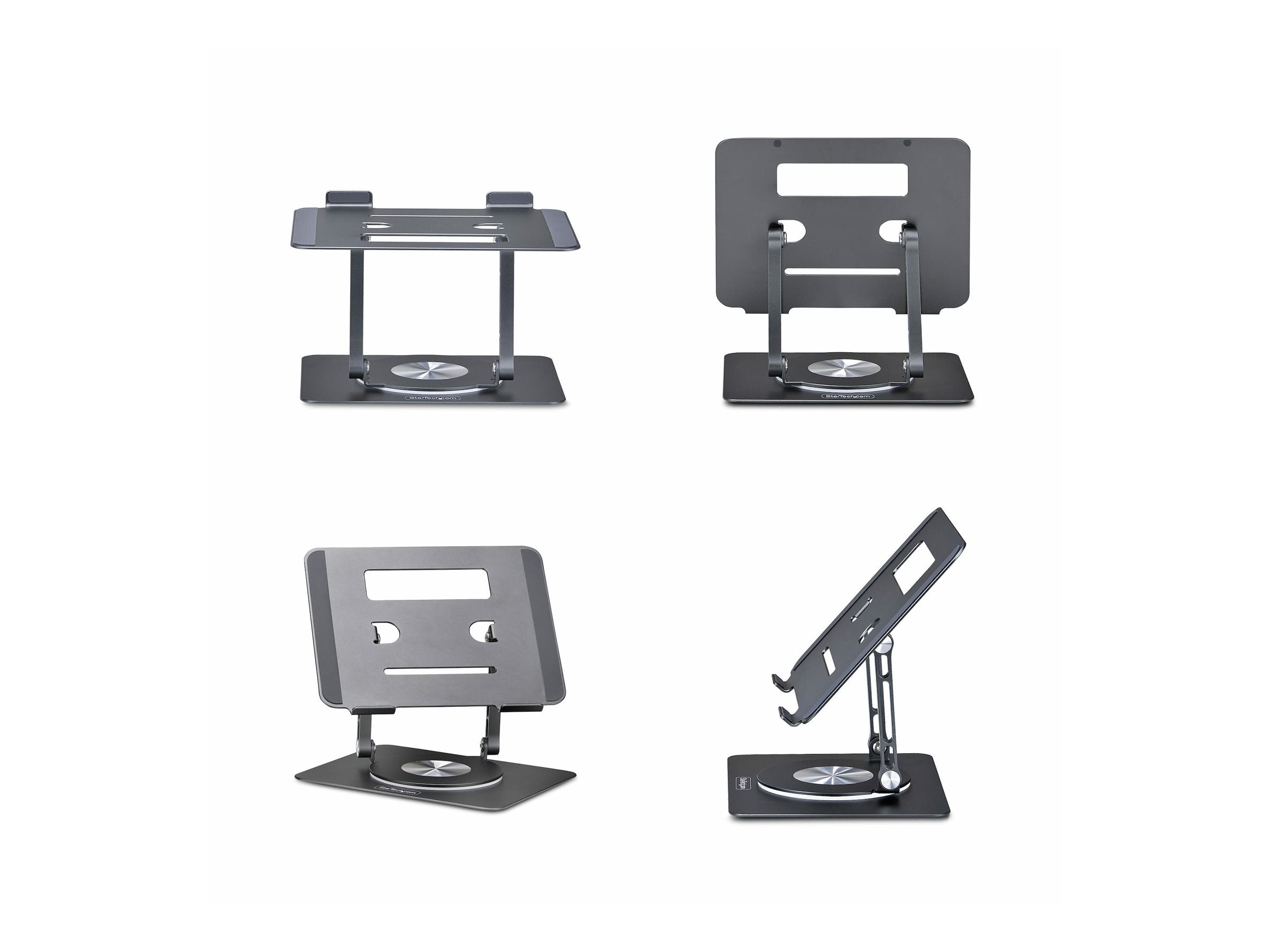 STARTECH.COM Ergonomischer Höhenverstellbarer Laptopständer Dreh-Neigbar Tragbar Laptophalterung-Notebookständer bis 5kg