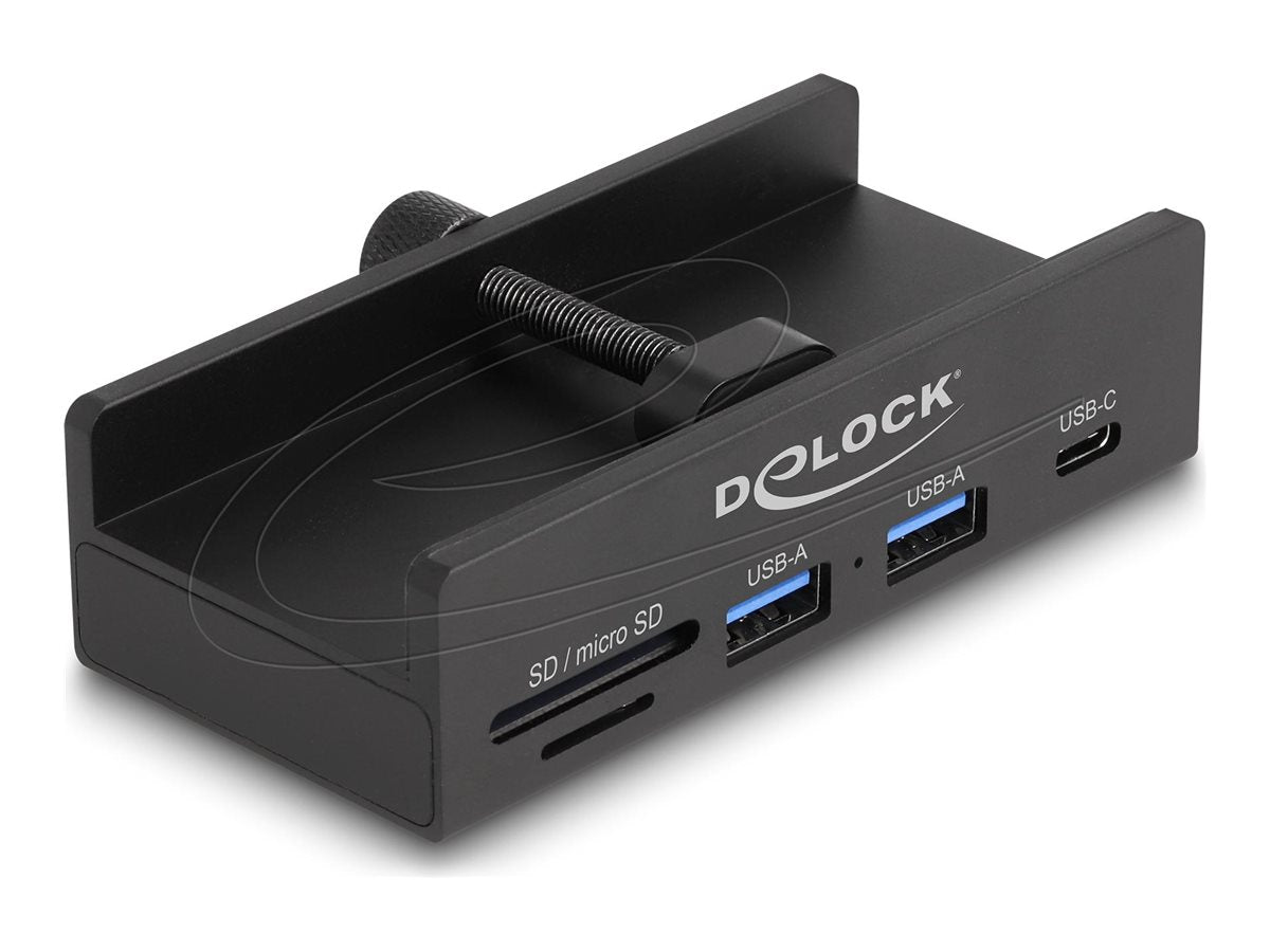 DELOCK Externer USB 5 Gbps Hub Vorderansicht