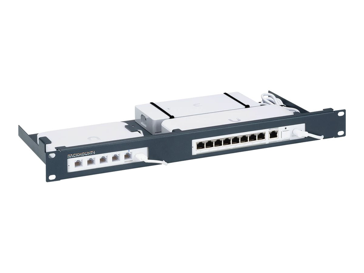 RACKMOUNT Unifi UCG / UXG & USW-Flex 2.5 8 - Vorderansicht