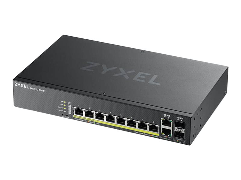 ZYXEL GS2220-10HP Switch Detailansicht