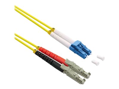 ROLINE LWL-Kabel duplex 9/125um OS2 LSH APC / LC UPC LSOH gelb 7,5m - Vorderansicht