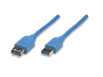 MANHATTAN USB 3.0 Verlängerungskabel 2m Verpackung