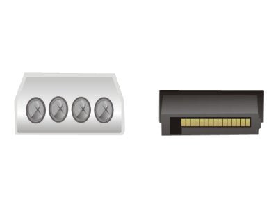 DELOCK Adapter Power SATA HDD Vorderansicht