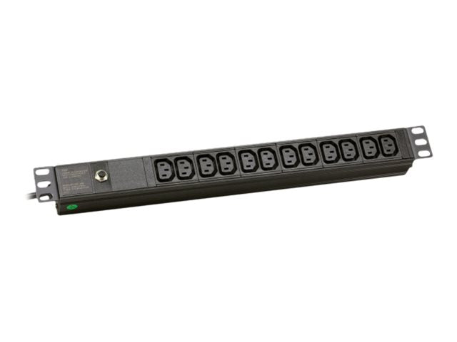 EFB 48,26 cm 19Zoll 1HE Steckdosenleiste Vorderansicht
