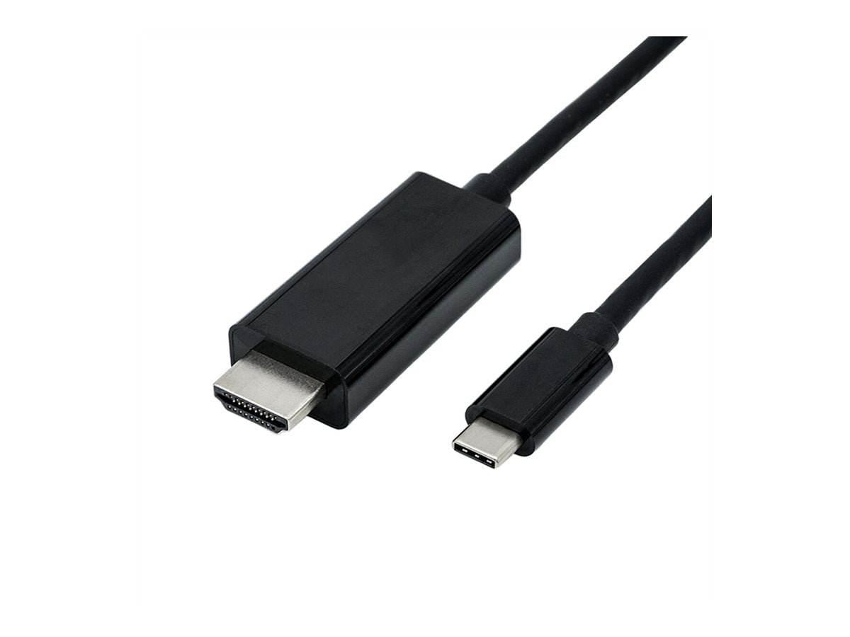 ROLINE USB Typ C - HDMI Adapterkabel ST/ST 1m Verpackung