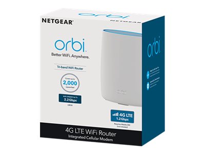 NETGEAR Orbi 4G LTE-WLAN-Router Rückansicht