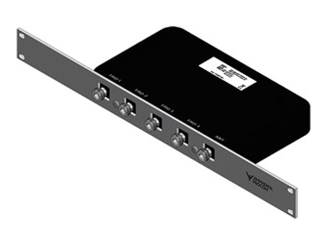 PROCOM 19Zoll x 1HE Montageplatte-F Frontplatte Vorderansicht