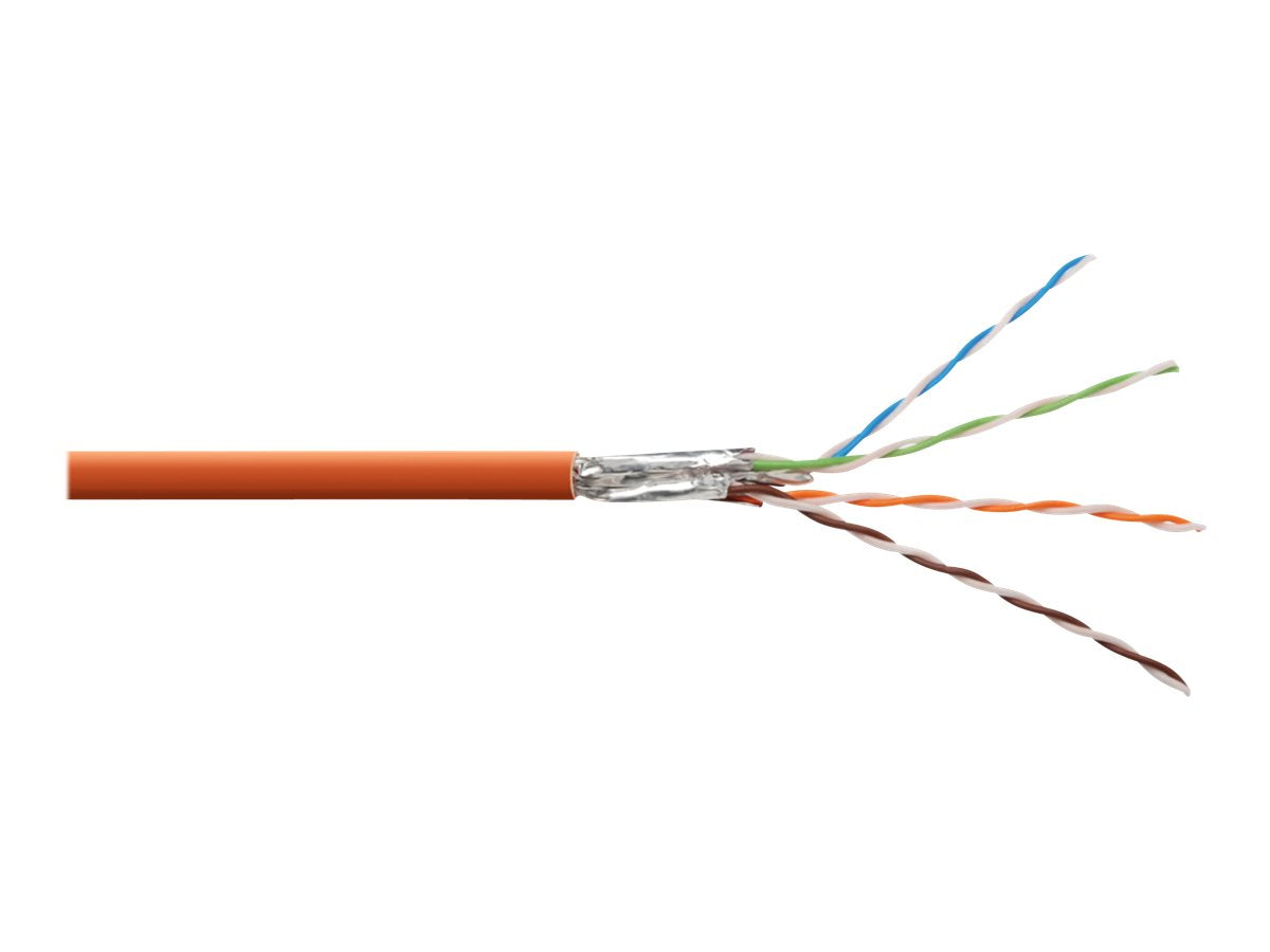 DIGITUS S-FTP PIMF Netzwerk Installationskabel CAT7 500m Rolle - Vorderansicht