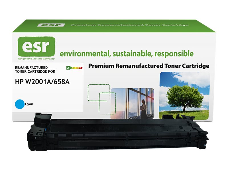 ESR Toner cartridge compatible with HP W2001A black remanufactured 6.000 pages