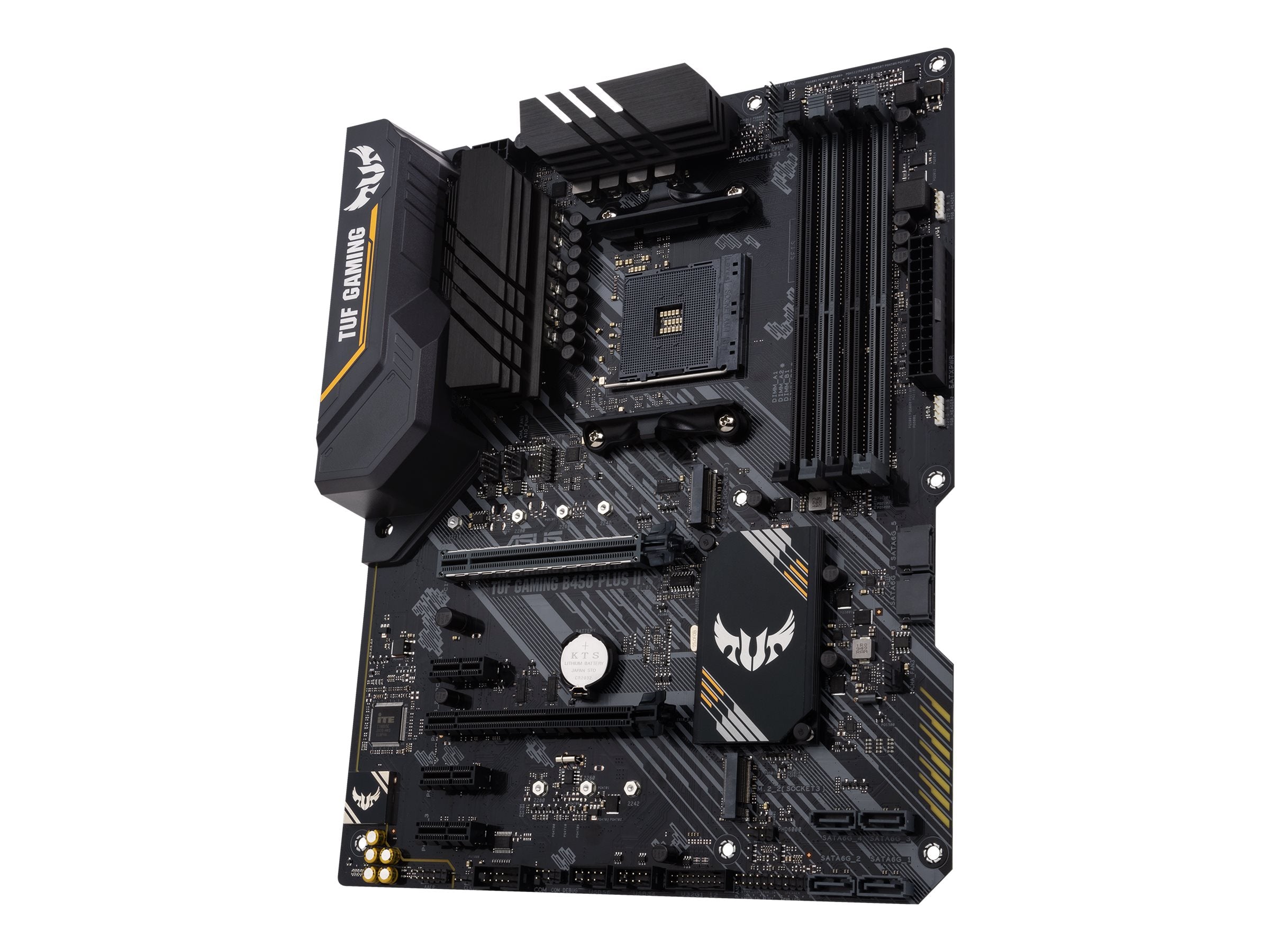 ASUS TUF GAMING B450-PLUS II Motherboard Anschlussmöglichkeiten