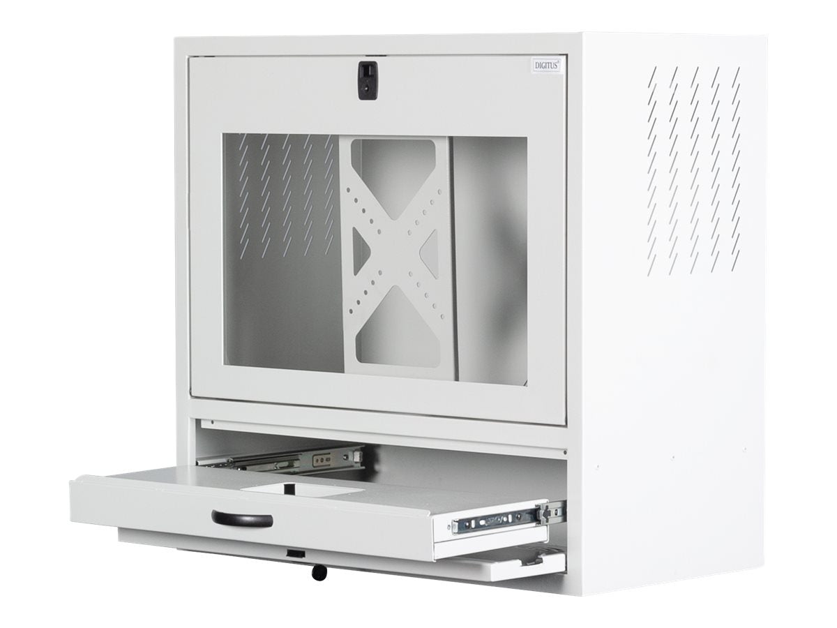 DIGITUS N-39011 Arbeitsplatz zur Wandmontage - Vorderansicht