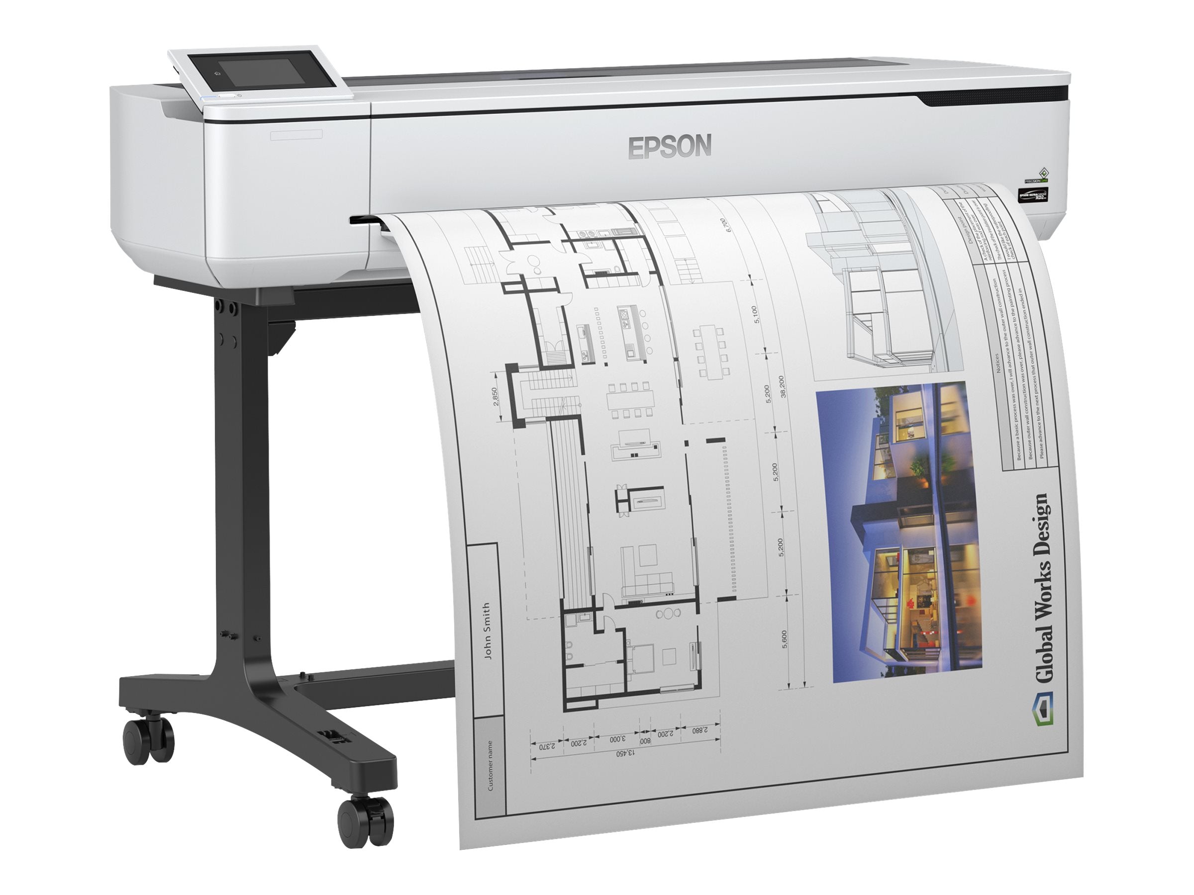 EPSON SureColor SC-T5100 Seitenansicht