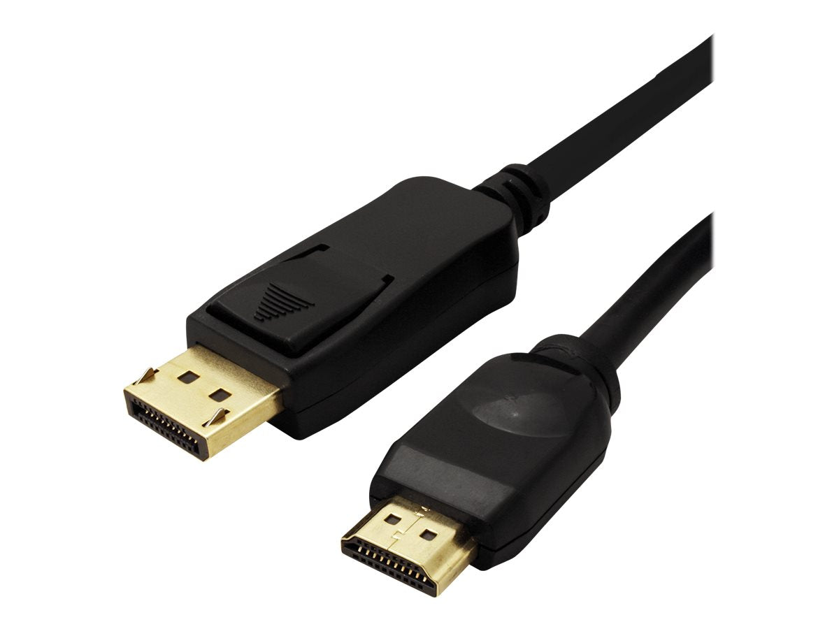 VALUE DisplayPort Kabel DP - UHDTV ST/ST schwarz 3m Vorderansicht