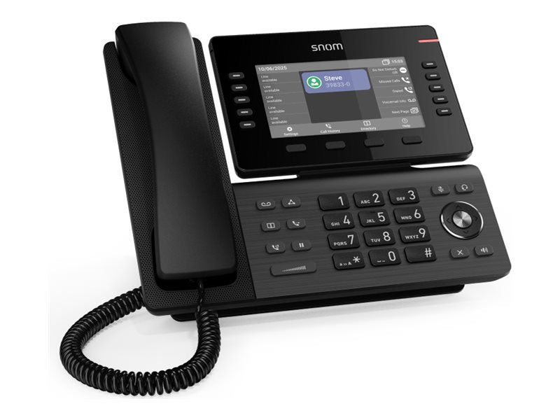 SNOM D815WB Desk Phone Vorderansicht
