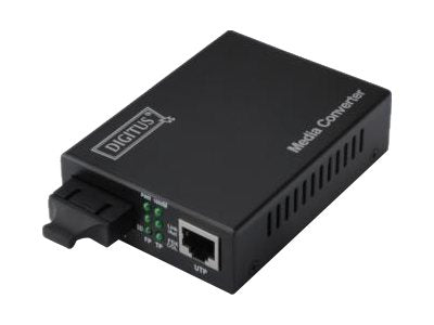 DIGITUS Gigabit Medienkonverter Vorderansicht