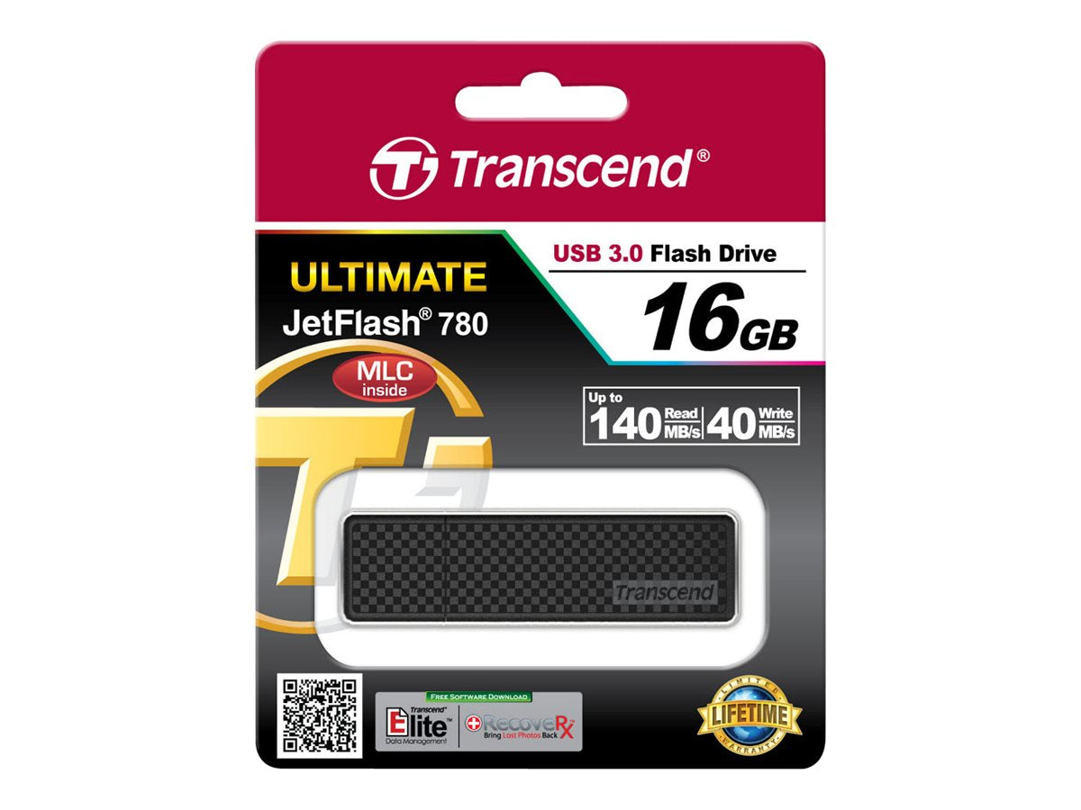 TRANSCEND JetFlash 780 16GB USB 3.0 Flash Drive Verpackung