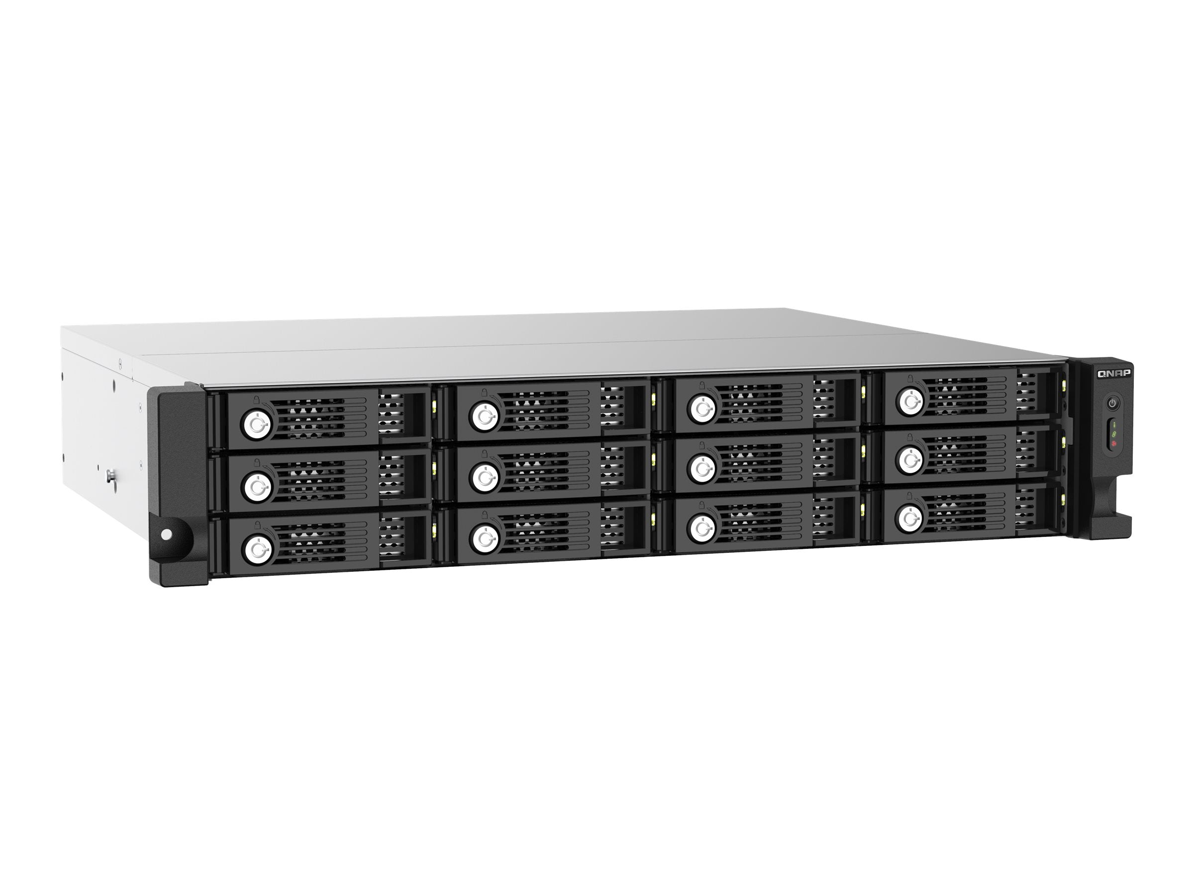 QNAP TL-R1220SEP-RP Detailansicht der Anschlüsse