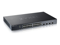 ZYXEL XGS1935-28 28 Port Smart Managed Switch 24x Gigabit Copper and 4x10G SFP+ hybrid mode standalone or NebulaFlex Cloud