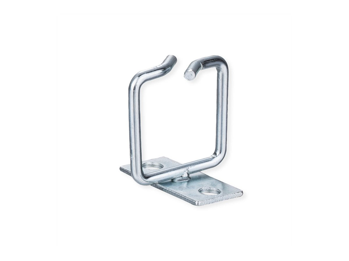 Verpackung der ROLINE Kabelöse 40x40mm Metall Kabeleinfuhrung vorn