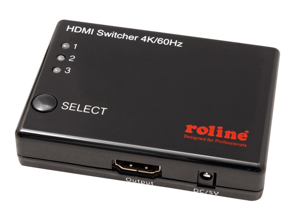 ROLINE 4K HDMI Switch 3-fach Verpackung
