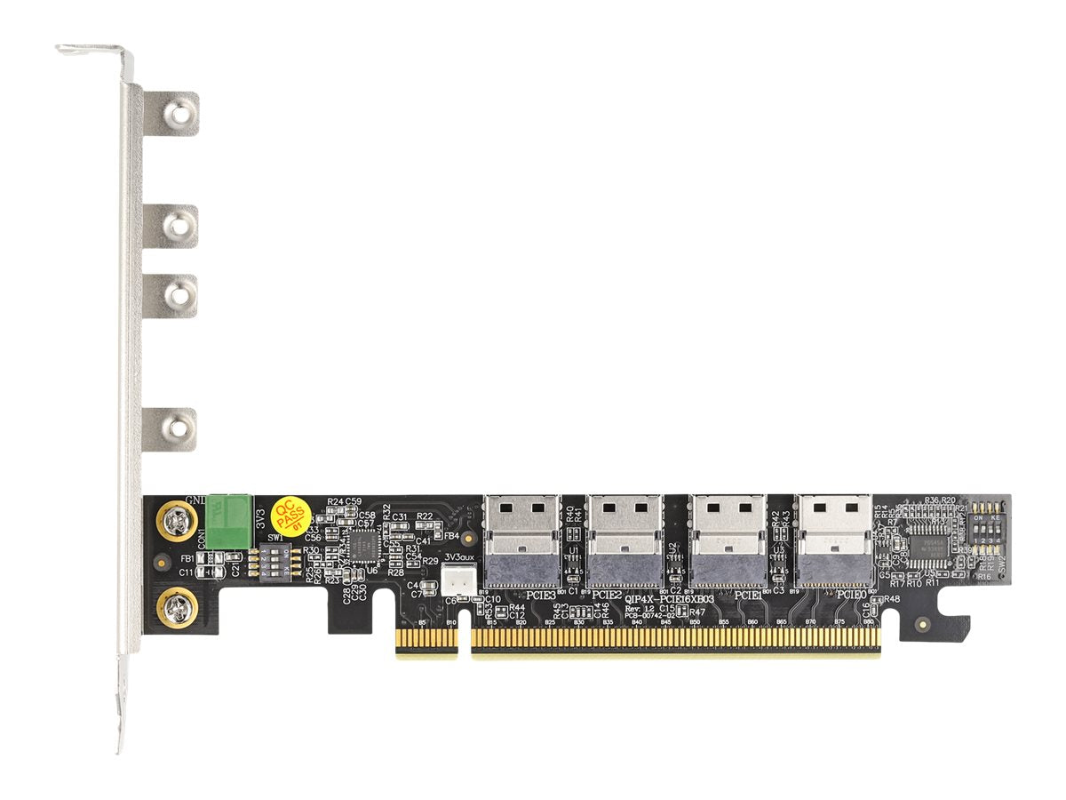 DELOCK PCI Express x16 Karte Vorderansicht