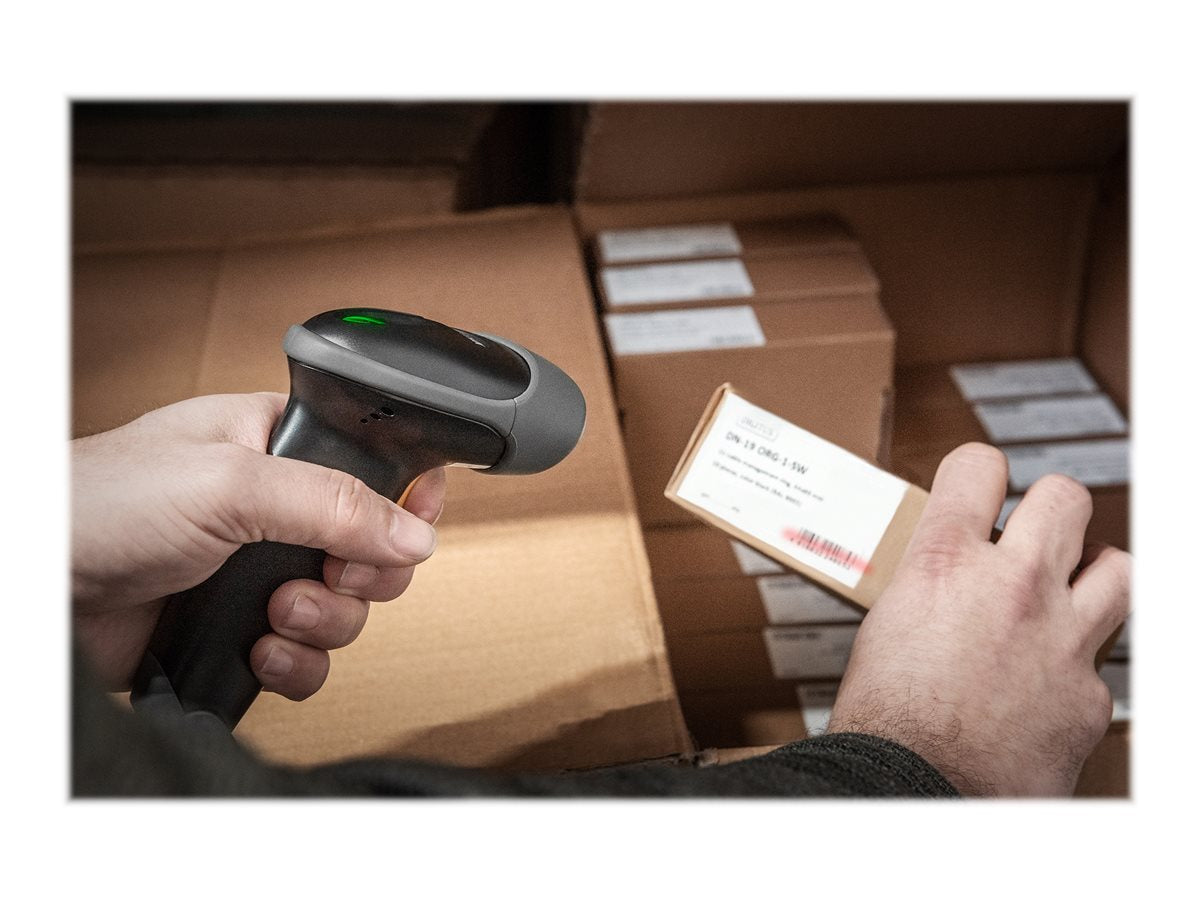 DIGITUS 1D Barcode Scanner Seitenansicht
