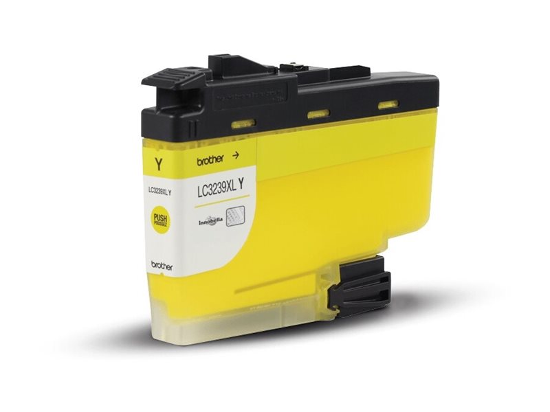 BROTHER LC-3239XLY Tintenpatrone Gelb im Einsatz