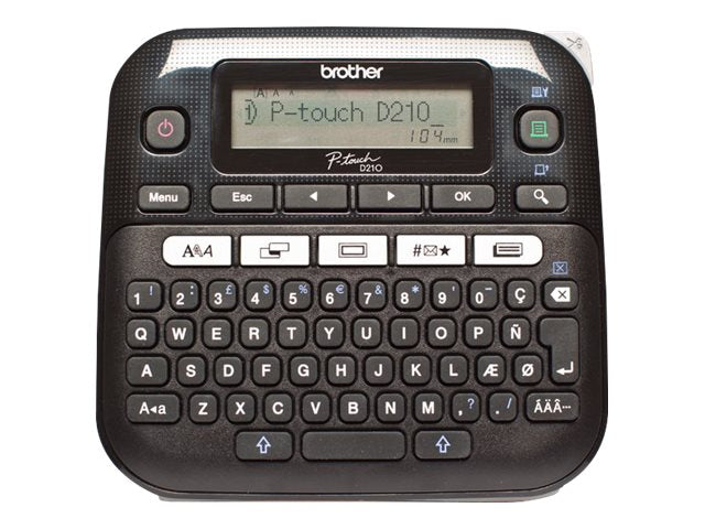 BROTHER P-touch D210 Beschriftungsgerät Vorderansicht