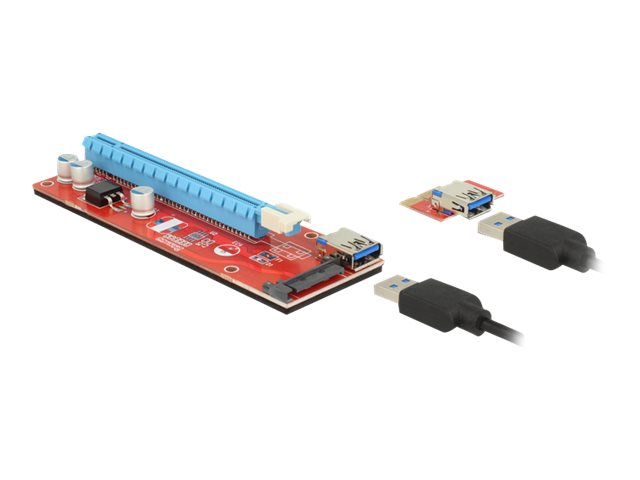 DELOCK Riser Karte PCI Express x1 x16 Vorderansicht