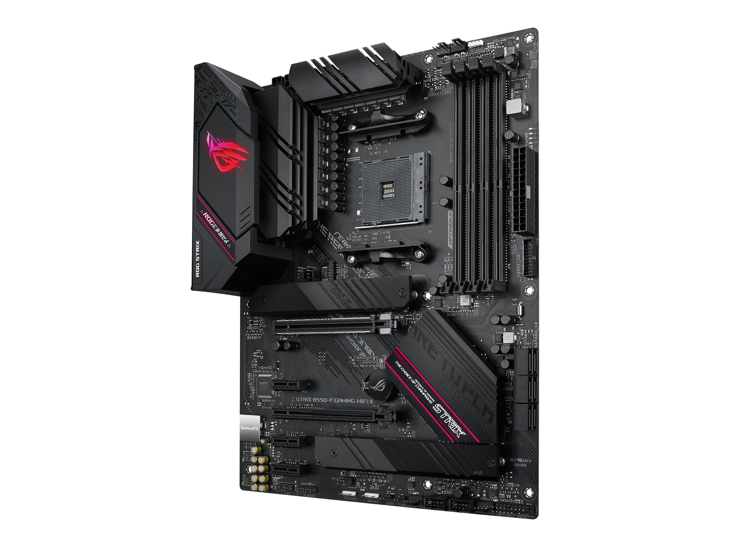 ASUS ROG STRIX B550-F GAMING WIFI II Motherboard Vorderansicht