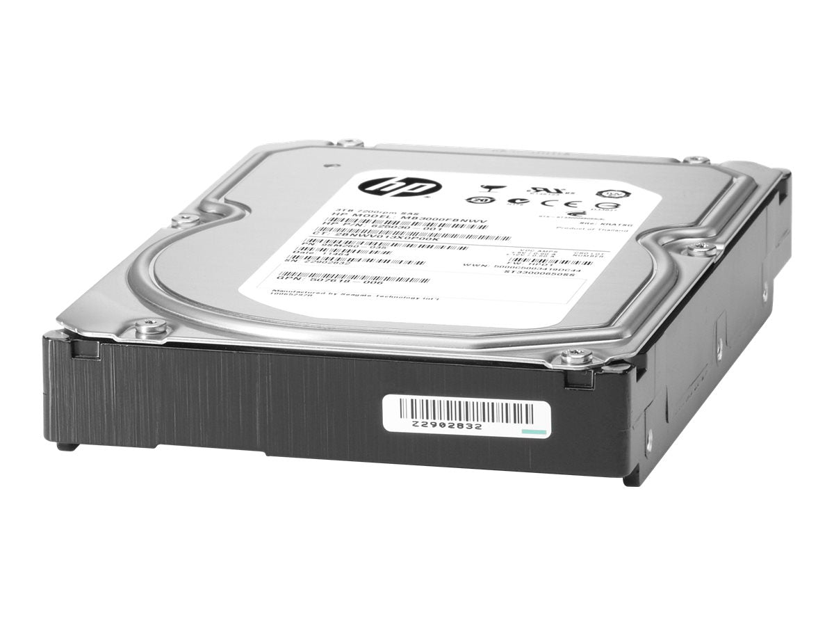 HPE 4TB 6G SATA 3.5in NHP MDL HDD Vorderansicht