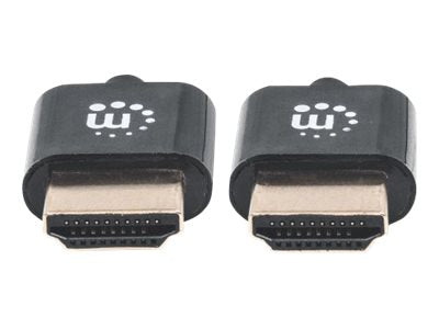 MANHATTAN High Speed HDMI Kabel 1m ultra dünn Verpackung