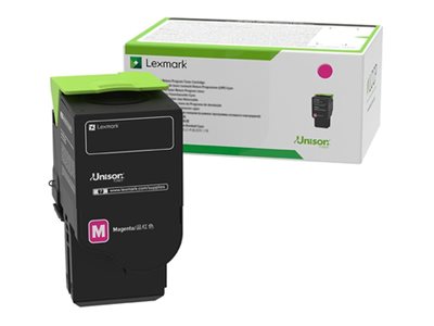 LEXMARK 78C2UME Contract-Tonerkassette Magenta - Vorderansicht