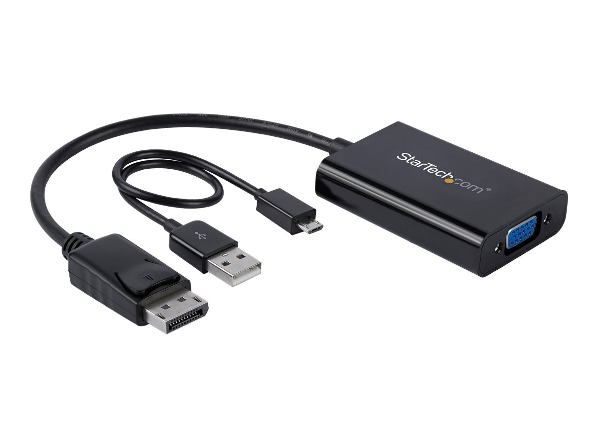STARTECH.COM DisplayPort to VGA Adapter mit Audio - Vorderansicht