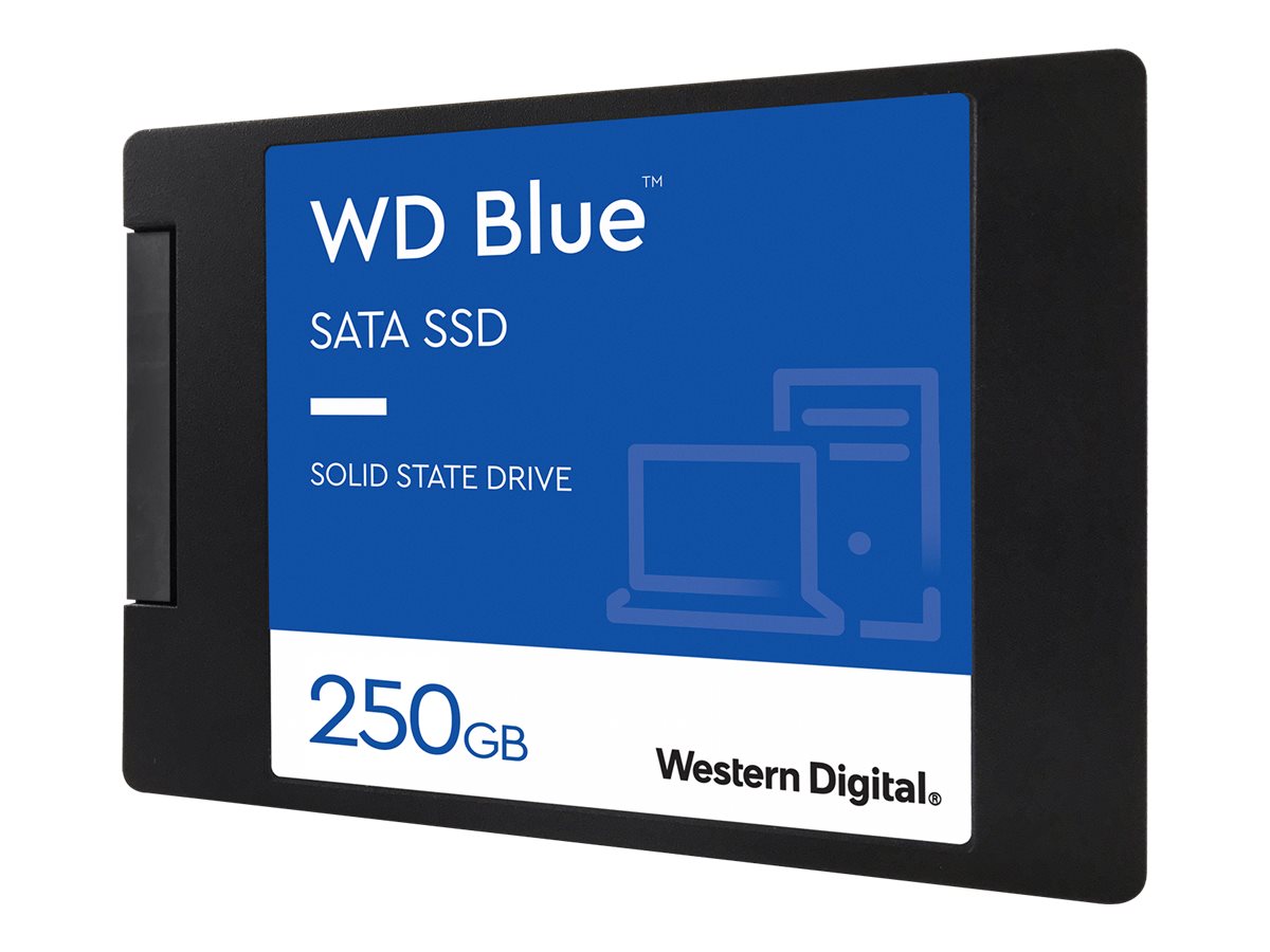 WD Blue 3D NAND SSD 250GB Detailansicht