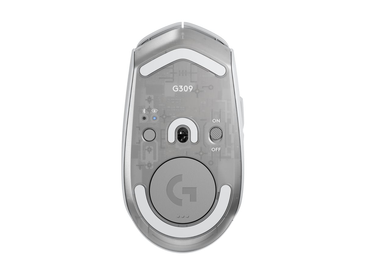 LOGITECH G309 LIGHTSPEED White Gaming-Maus Seitenansicht