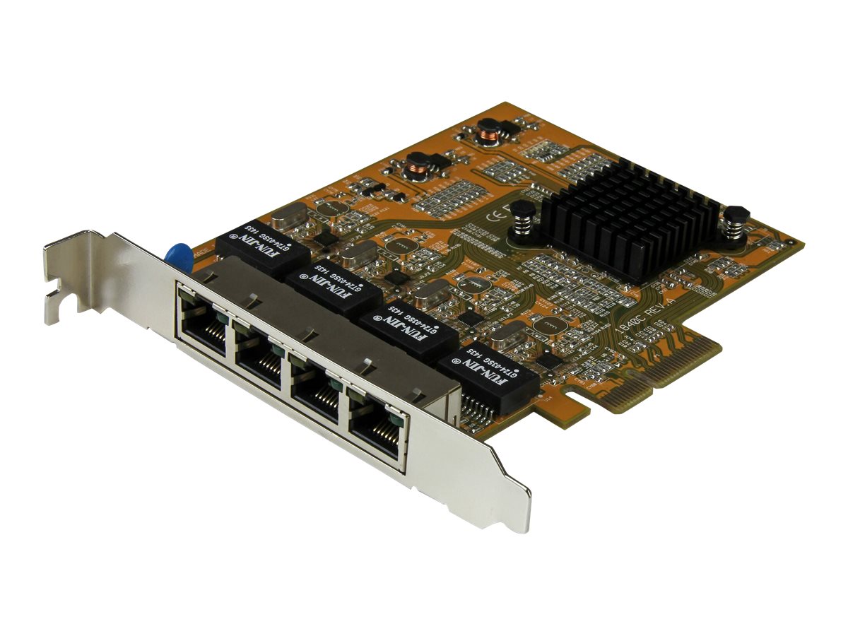 STARTECH.COM 4 Port PCIe Gigabit Netzwerkkarte Verpackung
