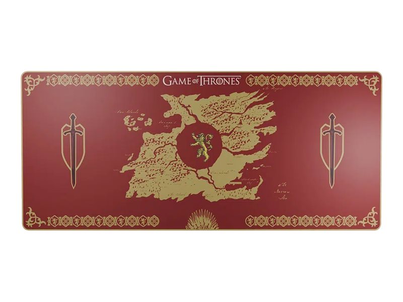 LEXIP X TSUME GAME OF THRONES LANNISTER Mouse Pad XXL Red - Vorderansicht