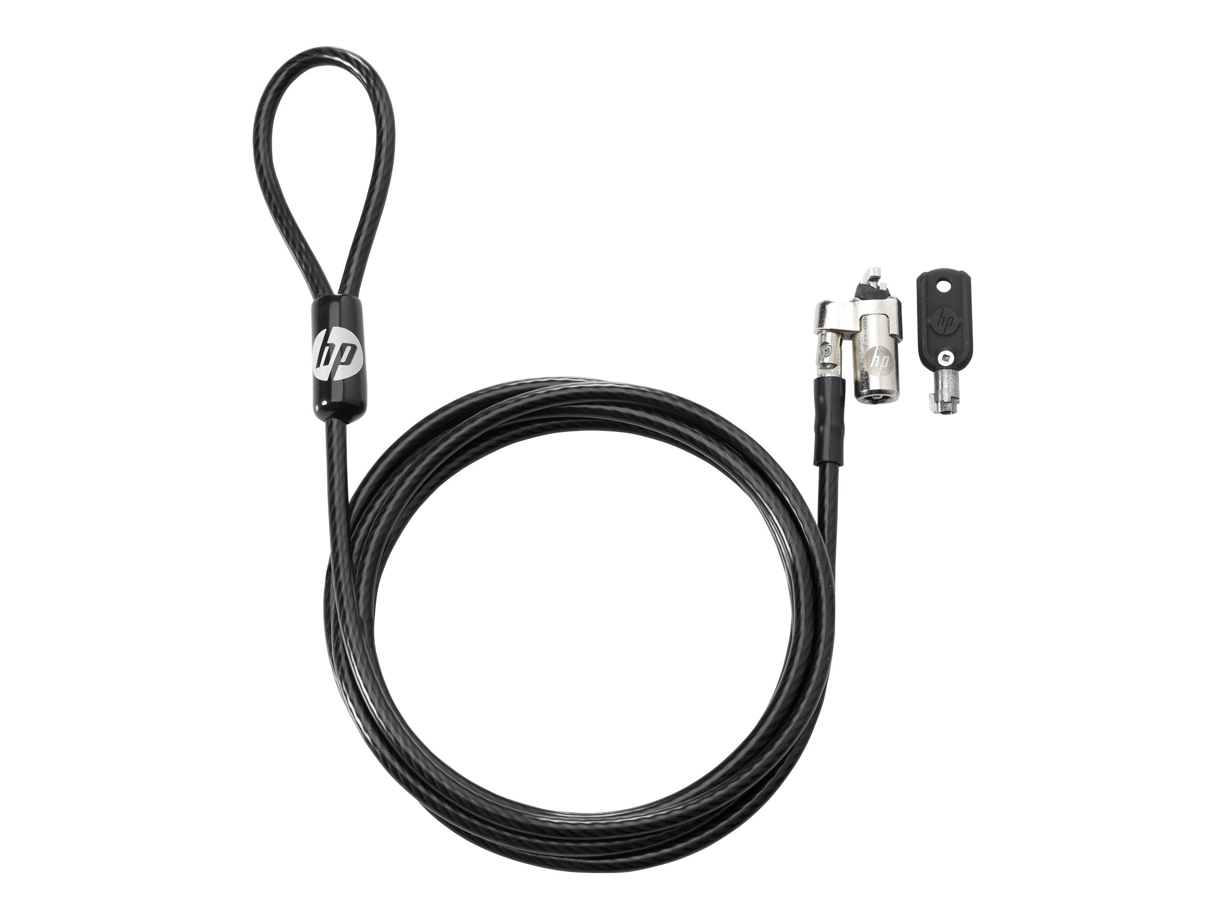 HP Master Keyed Cable Lock 10mm Vorderansicht