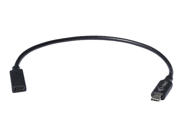 I-TEC USB C Extension Kabel 30 cm Vorderansicht