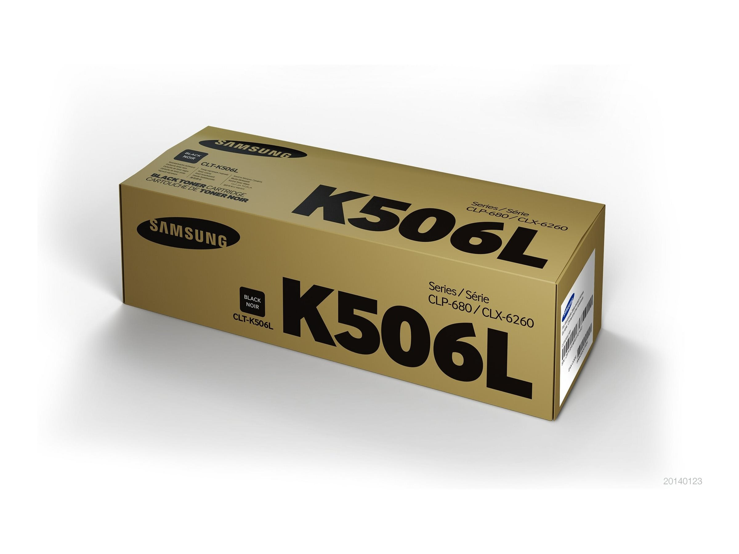 SAMSUNG original Toner cartridge LT-K506L/ELS Verpackung
