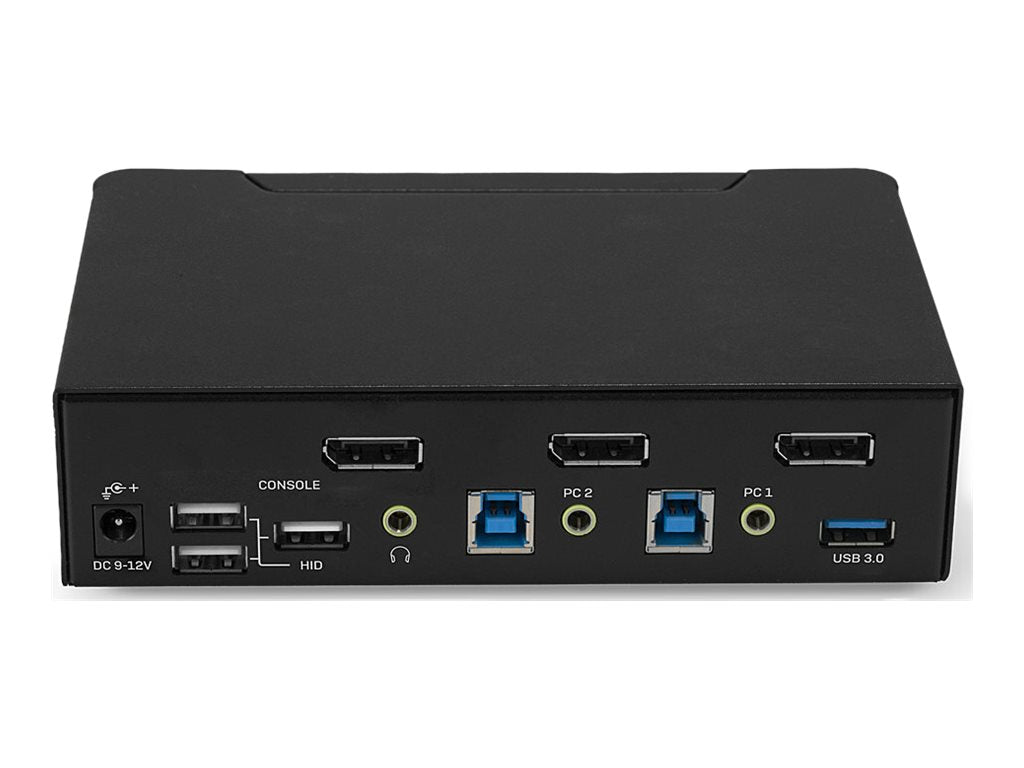 LINDY 2 Port KVM Switch DisplayPort 1.4 Detailansicht