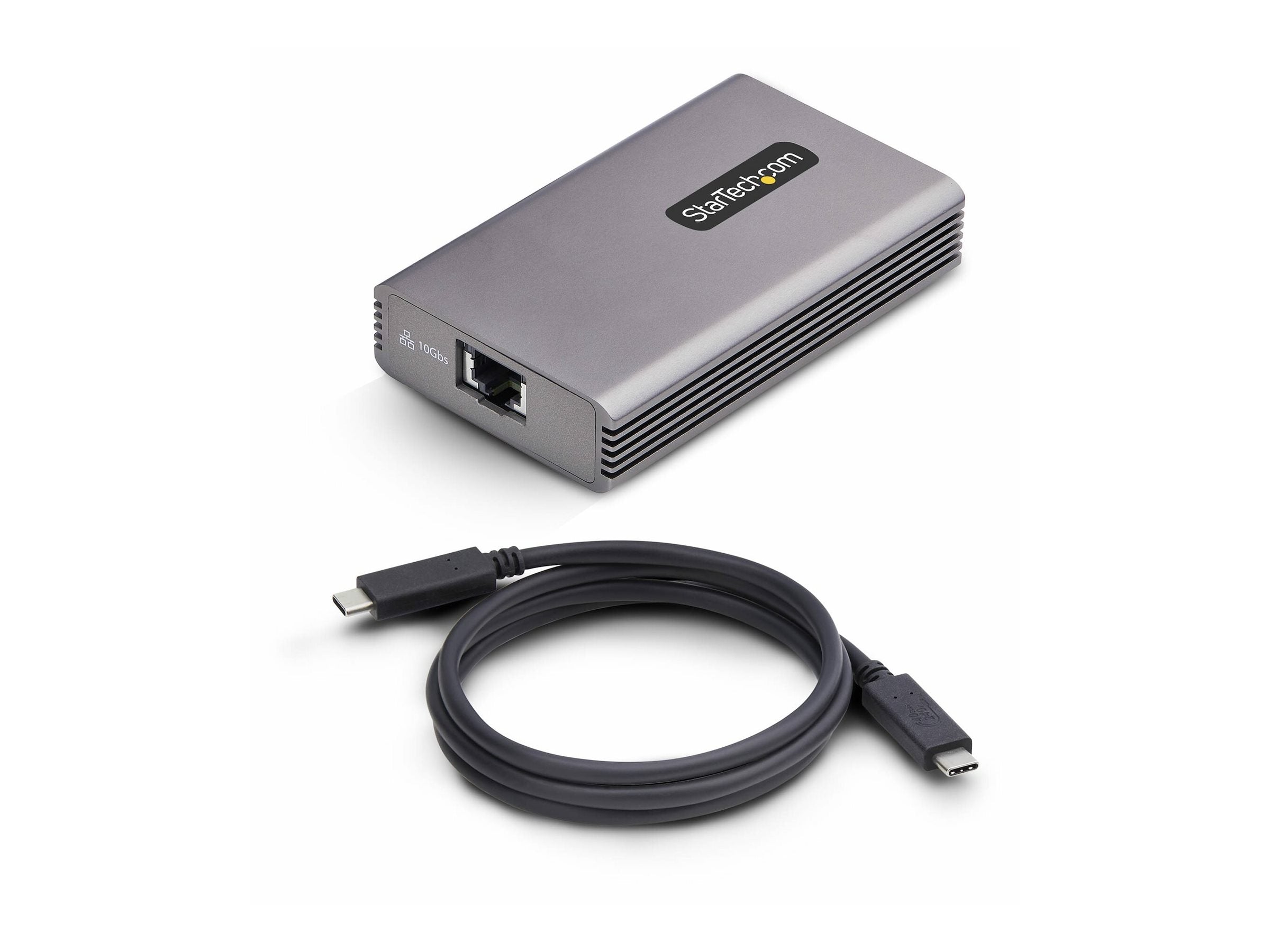 STARTECH.COM USB4 to Ethernet Adapter 10GbE Multi-Gigabit Thunderbolt Compatible 10GBASE-T/5G/2.5G NIC 10G Ethernet Adapter
