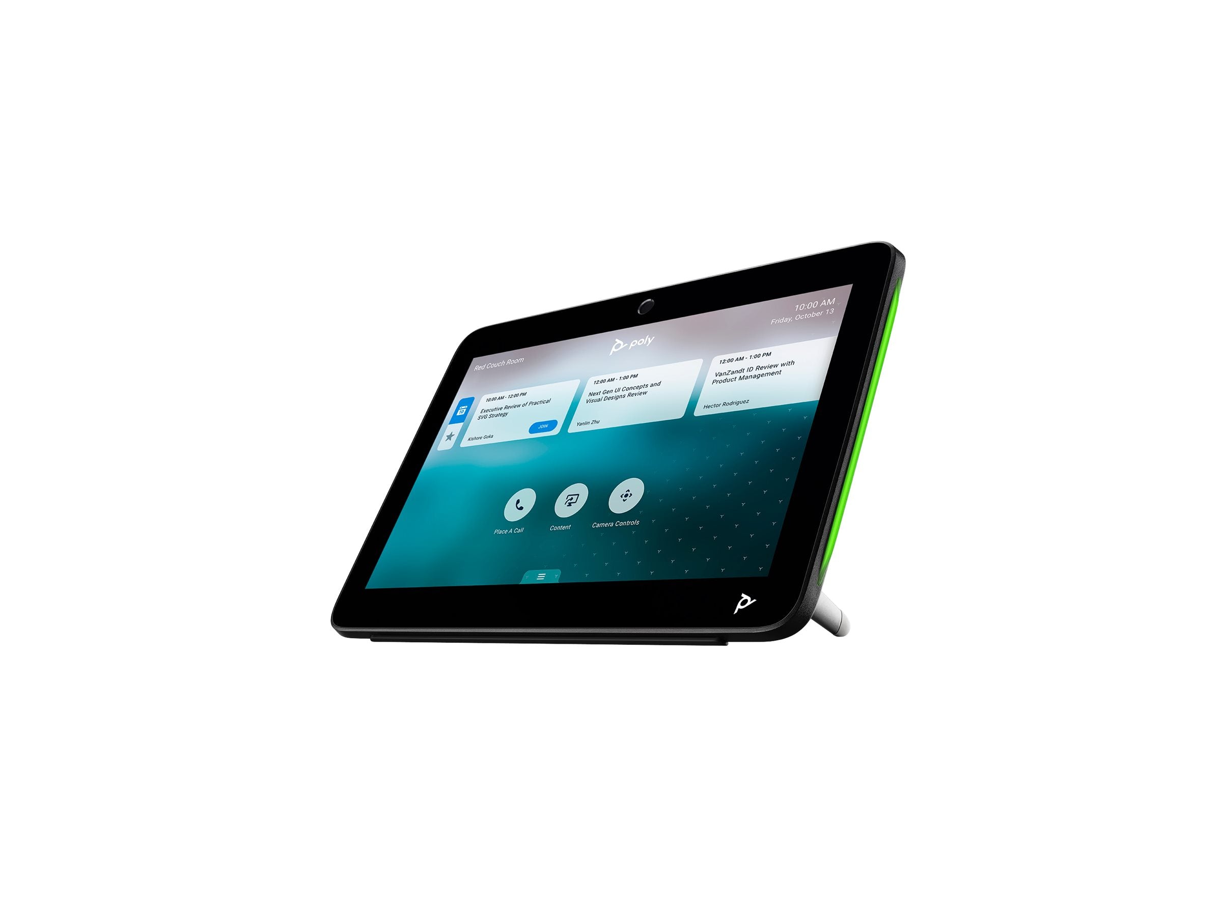 HP Poly TC10 black Touch Controller Vorderansicht